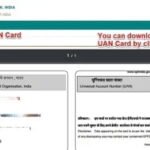 Download UAN Card
