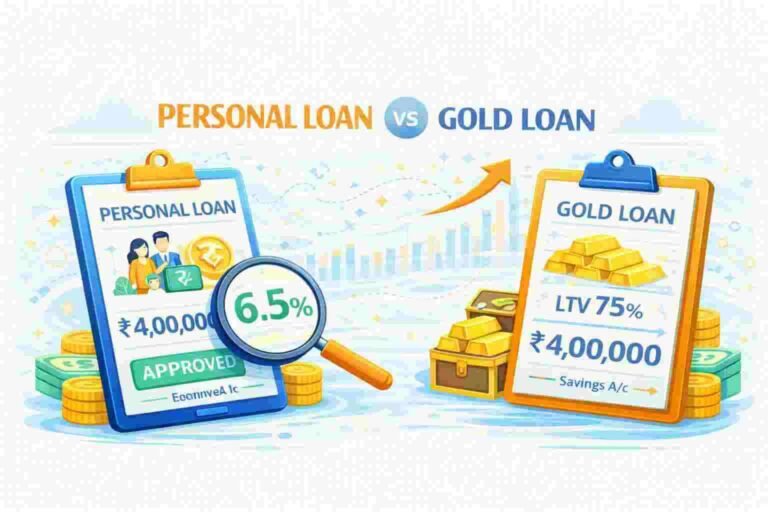 Gold Loan vs. Personal Loan